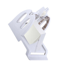 Space-Saving Label Holder for Thermal Printers Holds Roll & Fan-Fold Paper