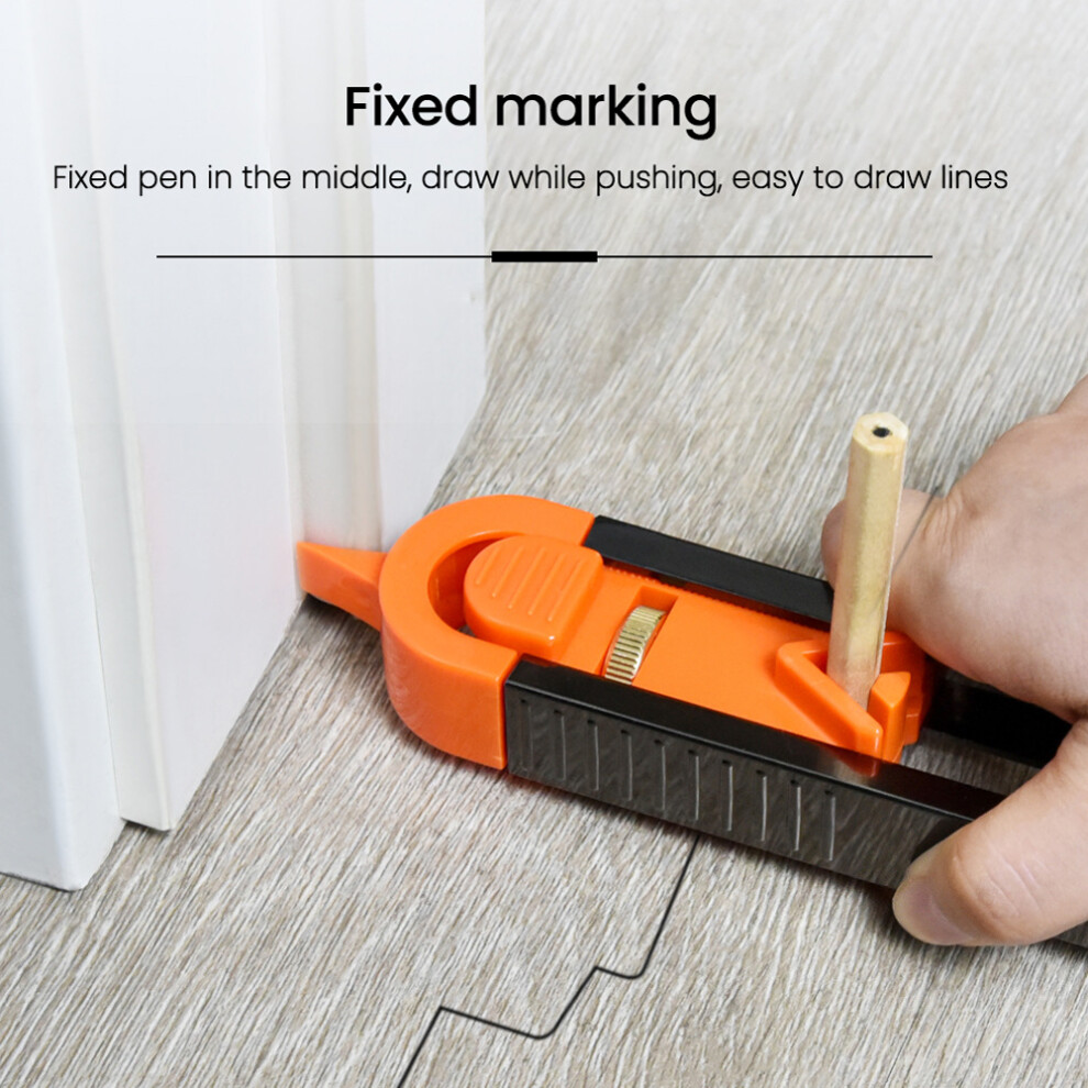 Multi-Function Contour Gauge 233Mm Locking Shape Duplication Tool For Woodworking 8761382386268