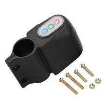 Allarme per bici con protezione tramite password a 4 cifre, allarme antifurto per bici impermeabile con vibrazione, sirena di sicurezza per ciclismo