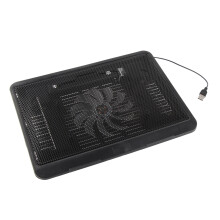 Laptop-Kühlpad mit Lüfter, geräuschloser Laptop-Kühler zum Schutz vor Überhitzung, ergonomischer Ständer mit flüsterleisem Betrieb,