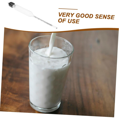 Accurate Milk Hydrometer Triple Scale Lactometer for Dairy Testing and Home Brewing Wine 2