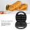 Μίνι βαφλιέρα με διπλή όψη, βαφλιέρα Corn Dog με αυτόματο έλεγχο θερμοκρασίας, 5