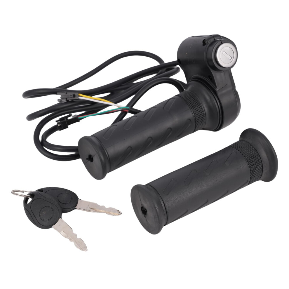 Motorcycle Throttle Handlebar Kit Throttle Twist Grip With Cable Universal For Motorbike, Pit Bike, Dirt Bike Black 9187378522752