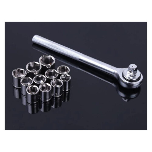Universal Socket Wrench with Continuously Adjustable Size for Damaged Nuts and Spark Plug 2