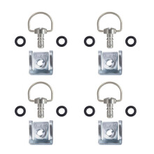 (14MM) 14mm 19mm Motorcycle Racings Bolts Screws Fairing Fasteners Quick Release D-Rings 1/4 Turn Rivet Universally