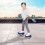 Children's Skateboard Portable Blue NonSlip  Deck  Rebound Wheels Drift For Beginners 2