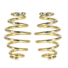 (Gold) Retro Motorcycle Seating Spring for Various Models Comfortable & Easy to Install Urban And Suburban Riding Adventures 2x Gold