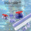 25mm Clear UPVC Check Gate Impermeable Plan for Effluent Ventilation Arrangements Oxidation Resistance Bother Complimentary Arrange Multicolor 2