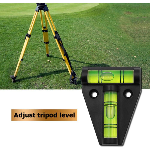 RV Leveling Tool with Accurate Bubble Level for Caravan Trailer Motorhome Alignment Black 2