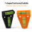 RV Leveling Tool with Accurate Bubble Level for Caravan Trailer Motorhome Alignment Black 4