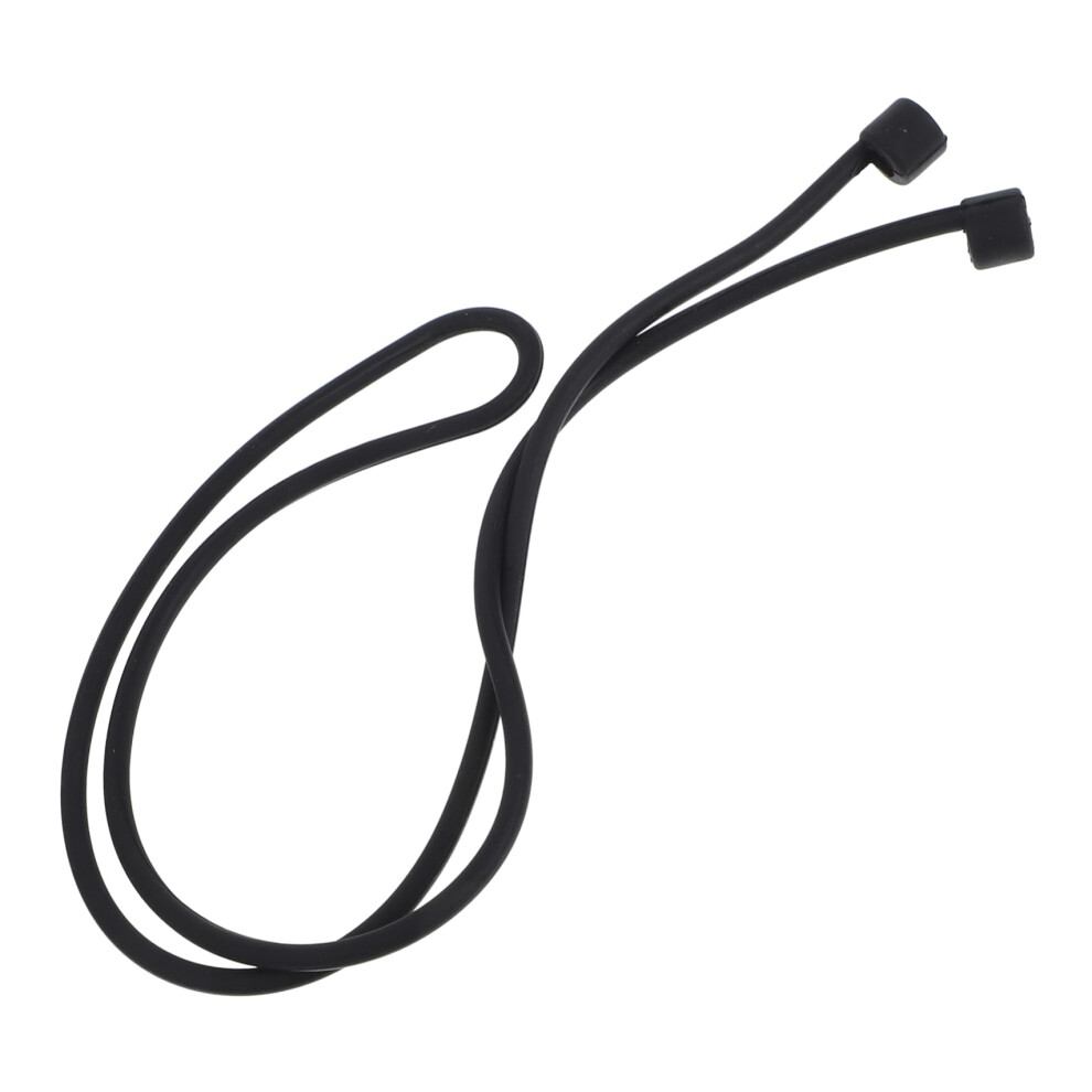 Soft Silicone Earbud Holder Neck Strap Lanyard For Sports Earphones, Universal Headphone Storage Cord, Stable Fit 9347817736663