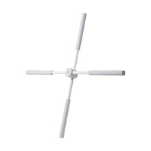(Gray) Stretching  Postures Correction, 2025 Anti-Buckle Stretching Sticks for Back & Neck, Gymnastics Stick with Stainless Steel  & Foam for Adults &
