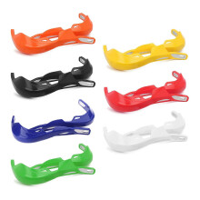 (Red) Aluminium Alloy Handlebar Hand Brush Guards Protector Handguards Kit for Motocross ATV Quad Yellow