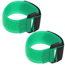 Rooster Neck Belts Two Pack Adjustable Green Poultry Collars Anti Crowing Soft Flexible Neckbands For Cockerels