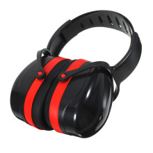 Hearing Protection Earmuffs Noise Reduction Headband Sleeping Earmuffs Construction Hunting Travel 17x15cm Random Color