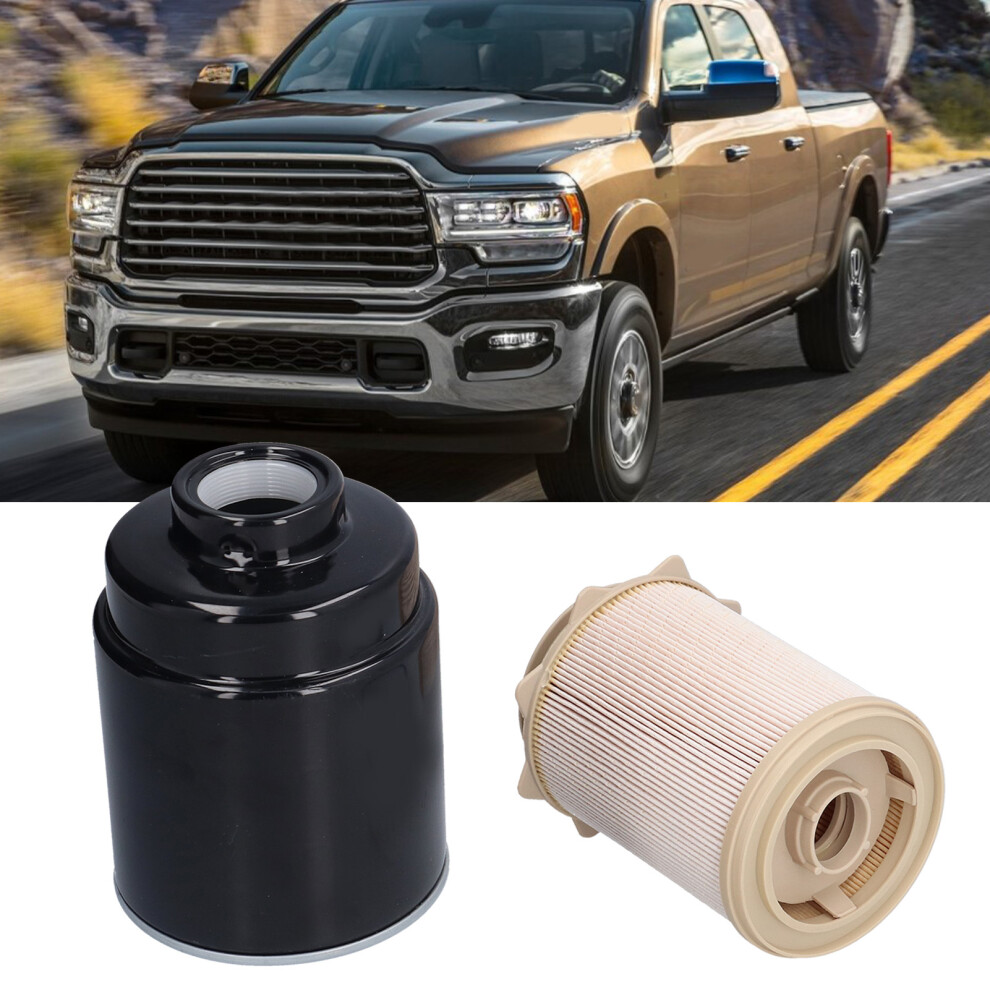 Diesel Fuel Filter Set For Dodge Ram 6.7L 2013-2018 - Abs & Aluminum 3491382386740