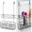 Wall Mounted Hair Dryer Holder with Multi Functional Storage for Bathroom Styling Tools 3