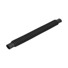 Scubas Diving Corrugated Exhaust Hose Pipe, Flexible Rubber, Round Corrugated, 40.6 cm Long, BCD Compatible