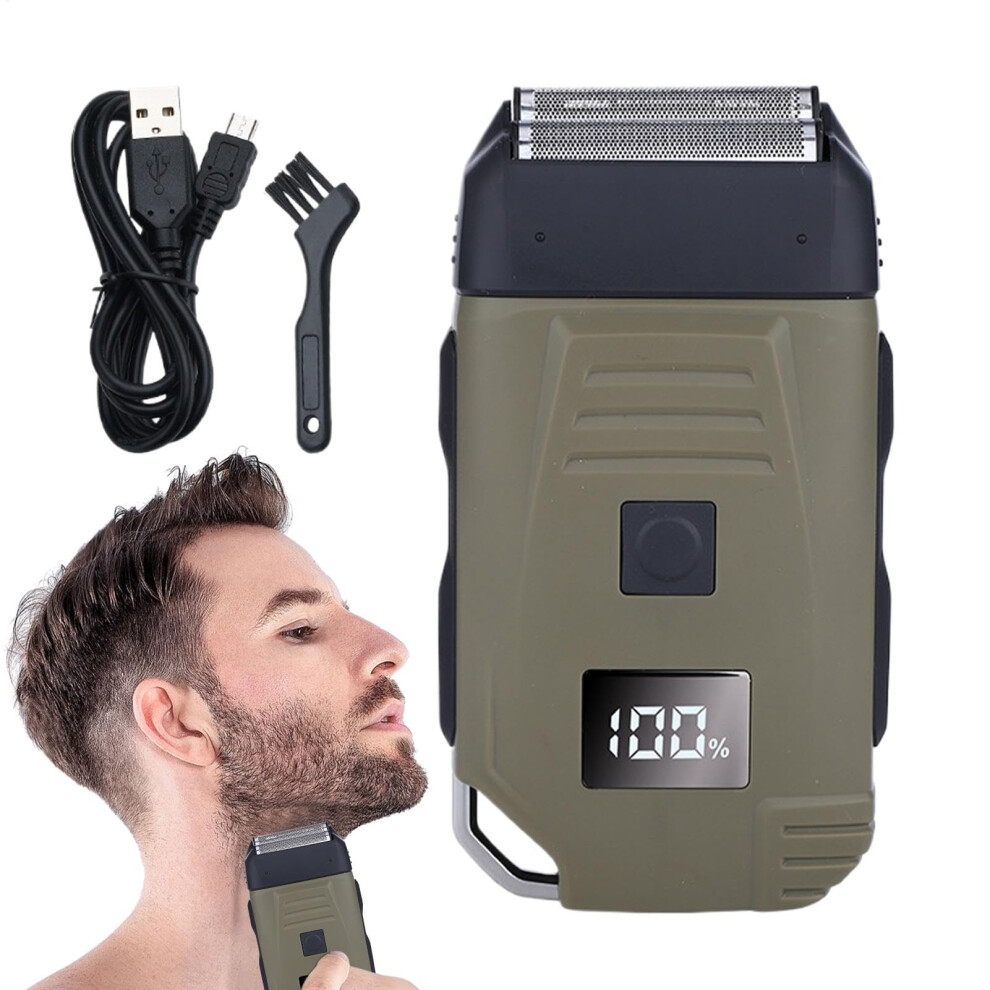 Electric Shaver and Beard Trimmer, Waterproof Cordless Hair Clipper for Men's Precise Grooming Kit