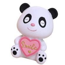 (panda) Attractive Coin Pouches Dinosaur Money Case Decorative Coin Storage Pouches Coin Container Great for Saving Decorating Multicolor