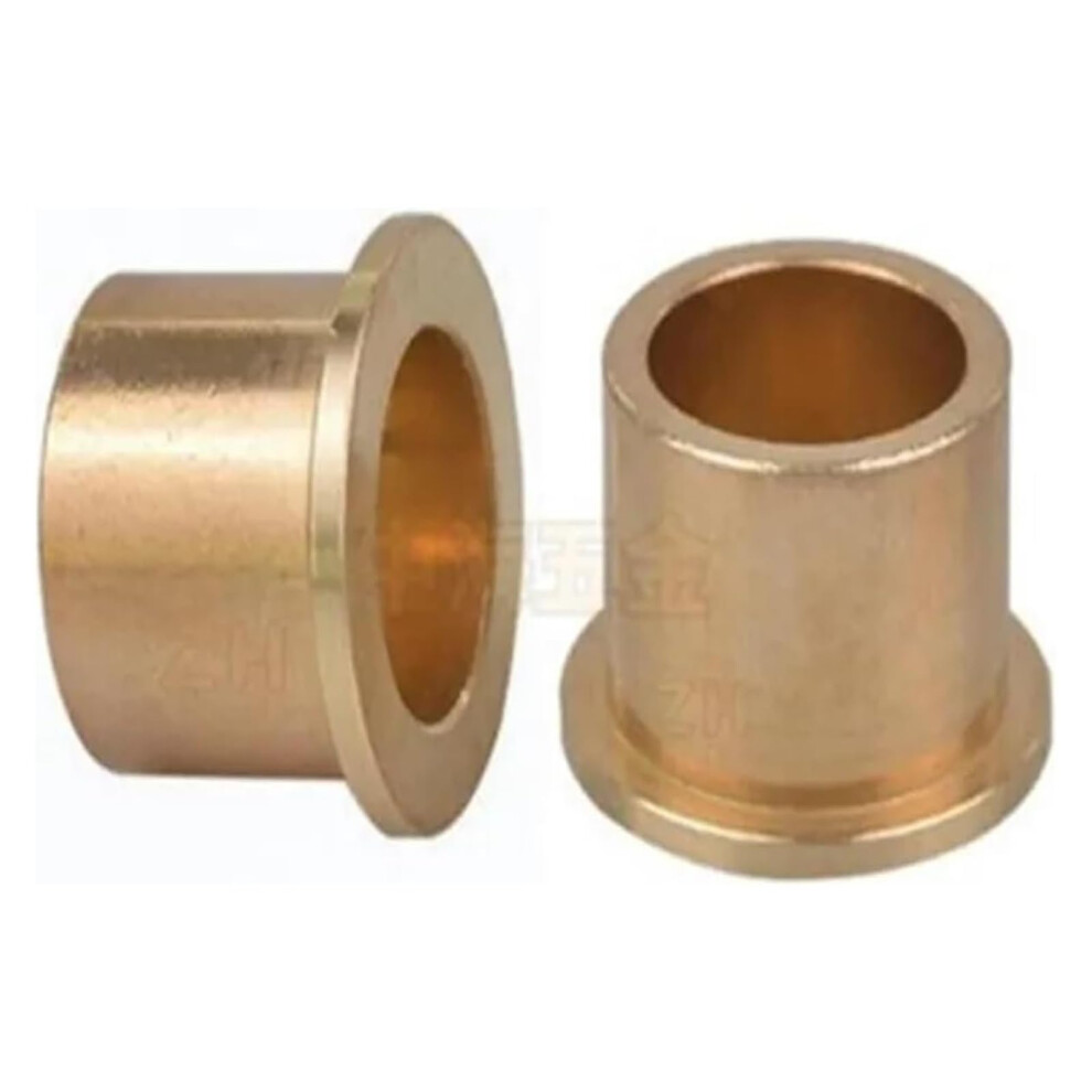 5Pcs Sintered Bushings With Flange, Selflubricating Bearings, Wear Resistance Bronze 9187378523766
