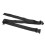 Durable Black Nylon Luggage Strap 50x1640mm Secure Lock 1