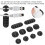 Home Office Data Line Organizer: 10 Black Self Adhesive Cable Clips 7