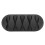 Home Office Data Line Organizer: 10 Black Self Adhesive Cable Clips 8