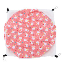 Dreischichtiger warmer Hängematten für Kleintiere, 30x30cm, Velours & Baumwolle
