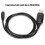 Programmierkabel für BF-T1 BF-9100A, 90 cm, Schwarz, USB-Leitung 10