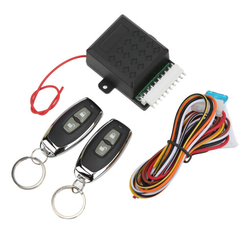 12V entrée sans clé CR2016 75 mAh 10-Bit câble noir 1