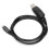 Programmierkabel für BF-T1 BF-9100A, 90 cm, Schwarz, USB-Leitung 7