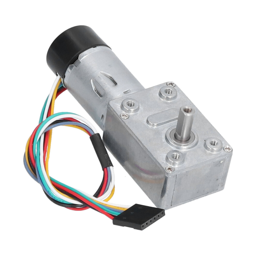 Jgyâ370 Encoder Reduction Motor 24V 23Rpm Steel Worm Gear 3241377055959