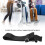Durable Black Nylon Luggage Strap 50x1640mm Secure Lock 5
