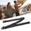 Black Nylon Luggage Strap 50x1640mm Durable Baggage Lock 8