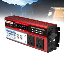 2000W Modified Sine Wave Solar 12V Power Converter 12V DC To 220V AC Inverter For Home And Car