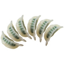 (vegetable dumplings) Artificial Dumplings Decorations Desk Simulations Fake Dumplings for Food Photography Teaching Demonstrations Multicolor