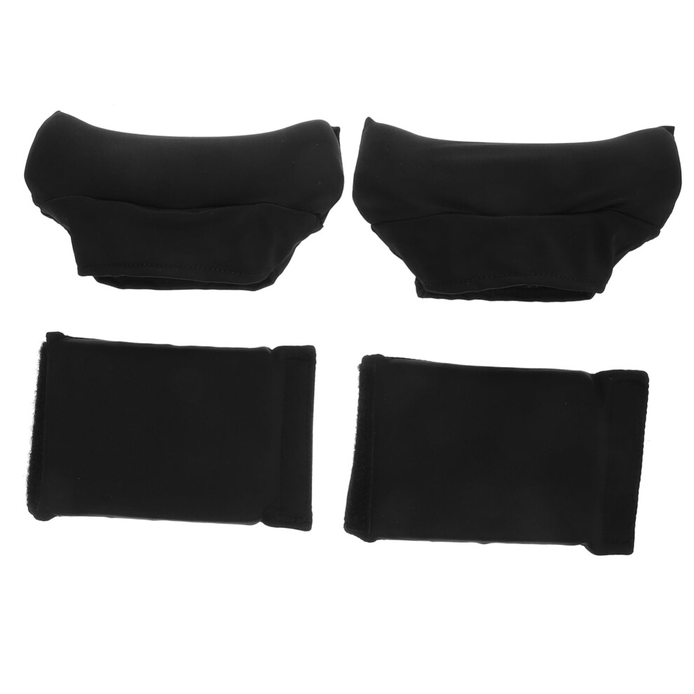 Crutch Pads and Covers with Ergonomic Armpit Support, Soft NonSlip Handle Grip for Adults