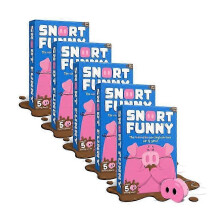 (5PCS) Snort Funny: The Oinkcredible You Laugh You Lose Party Game | 150 Challenge Cards, 5 Pig Snouts & Mud Tokens | Family & Friend Game