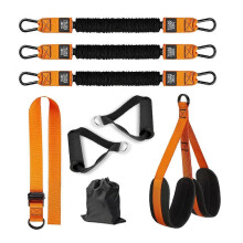 (Orange) Heavy Duty Resistance Bands For Strength Training, Portable Home Gym Equipment for Assisted Pull Ups, Travel-Friendly Exercise Gear