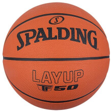 Basketbal - Spalding - Layup TF-50 - Oranje - Maat 5 - Duurzaam rubber