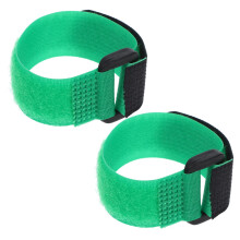 Rooster Crowing Collars 2Pack AntiHook NoiseReducing Neckbands For Chickens, Adjustable Green Poultry Collars