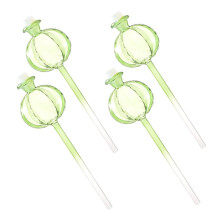 Cactus Shape Glass Plant Watering Globes Transparent Self Watering Bulbs For Indoor Plants 4Pack Flower Pots