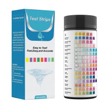 (50 strips per bottle) 50/100x Water Hardness Test Strips Fast and Accurate Water Quality Testing for Swimming  , Aquariums Multicolor