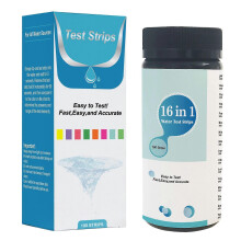 (100strips per bottle) 50/100x Water Hardness Test Strips Fast and Accurate Water Quality Testing for Swimming  , Aquariums Multicolor