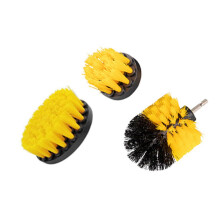 (three piece set) Drill Brush Attachment Set for Vehicle, Bathroom, Tub, Shower, Tile Convenient Drill Brush Attachment Tool Multicolor