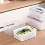 (4.5L) Storage Container for Refrigerator Food Practical Fridge Crisper with Drain Basket Clear and Practical Fruit Organizer Multicolor 4