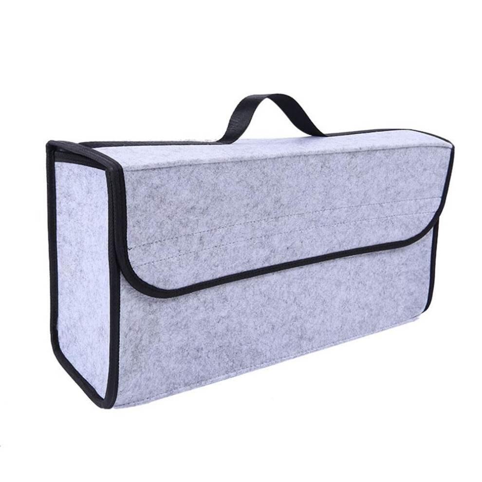 Foldable Felt Car Boot Organizer With Antislip Design For Accord Civic Crv Groceries And Tools 9347817739343