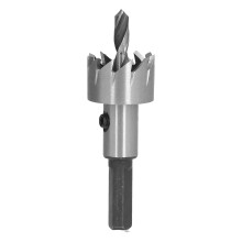 Hochgeschwindigkeitsstahl-Bohrkrone mit 22 mm Öffnung und Sechskant-Schlüssel
