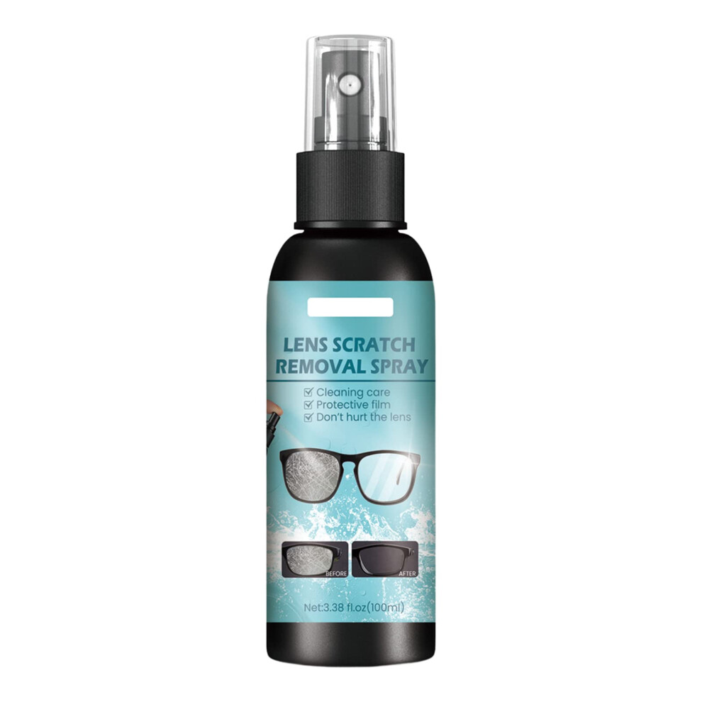 Light Glasses Lens Cleaner Spray With Quick Scratch Removal And Antiscratch For Eyeglass Lenses